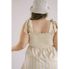 The Day Dress in Multi - Stripe