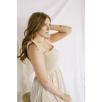 The Day Dress in Multi - Stripe