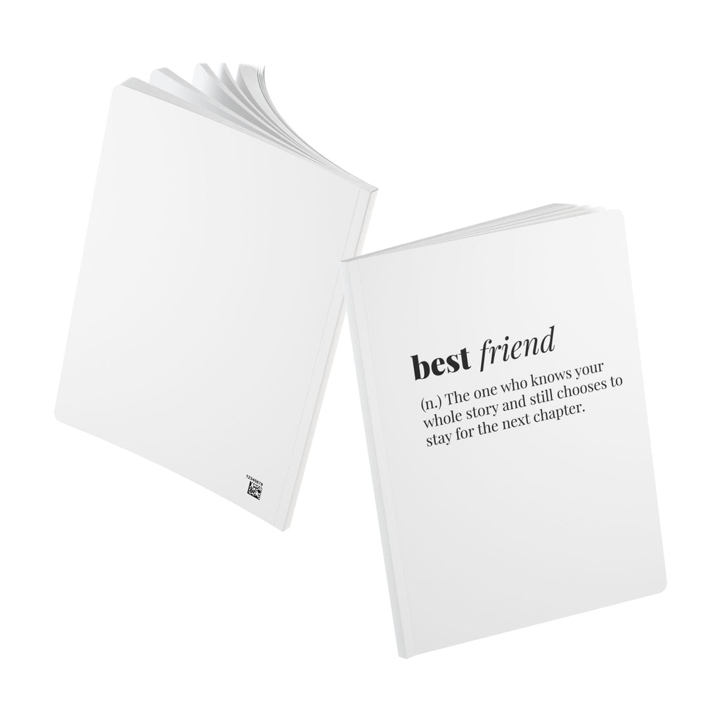The definition of a best friend Journal- Softcover Notebook gift with Quote Paper products La Vie Bien The definition of a best friend Journal- Softcover Notebook gift with Quote
