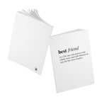 The definition of a best friend Journal- Softcover Notebook gift with Quote Paper products La Vie Bien The definition of a best friend Journal- Softcover Notebook gift with Quote