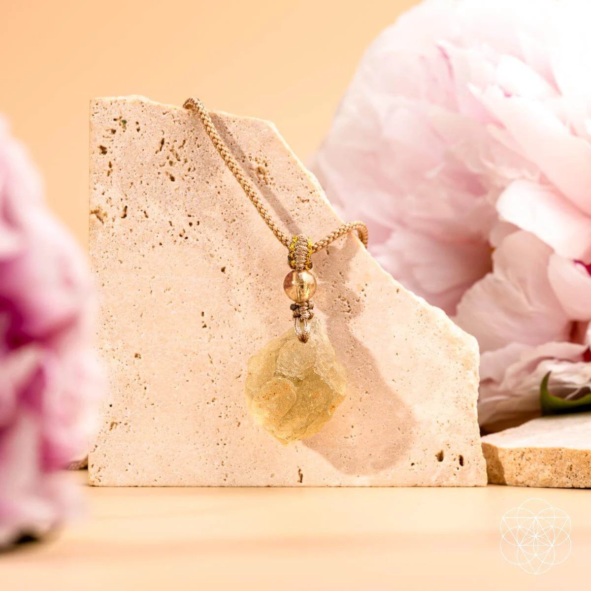 The Destiny Relic – Libyan Desert Glass Pendant by Conscious Items