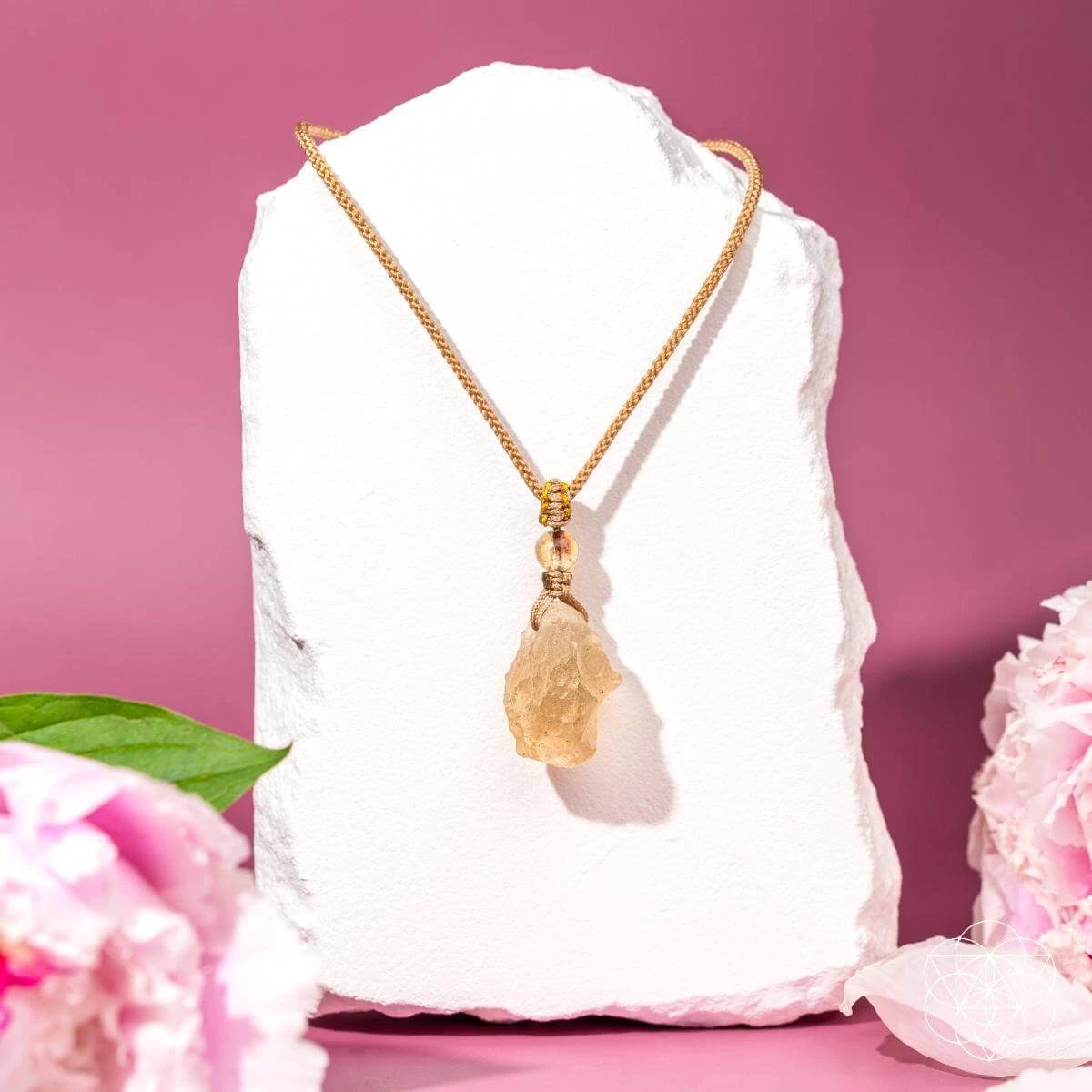 The Destiny Relic – Libyan Desert Glass Pendant by Conscious Items