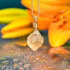 The Destiny Relic – Libyan Desert Glass Pendant by Conscious Items