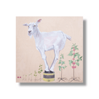 The Discoverer Goat Sticker by FLYNhats