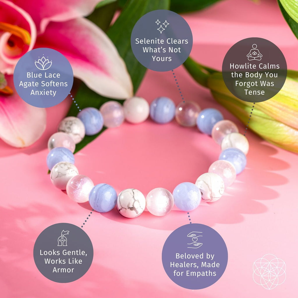 The Empath’s Trio - Daily Reset Bracelet Bracelet La Vie Bien The Empath’s Trio - Daily Reset Bracelet