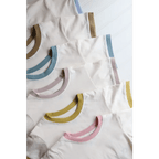 The Everyday Ringer Tee for Kids in Brown by Polished Prints