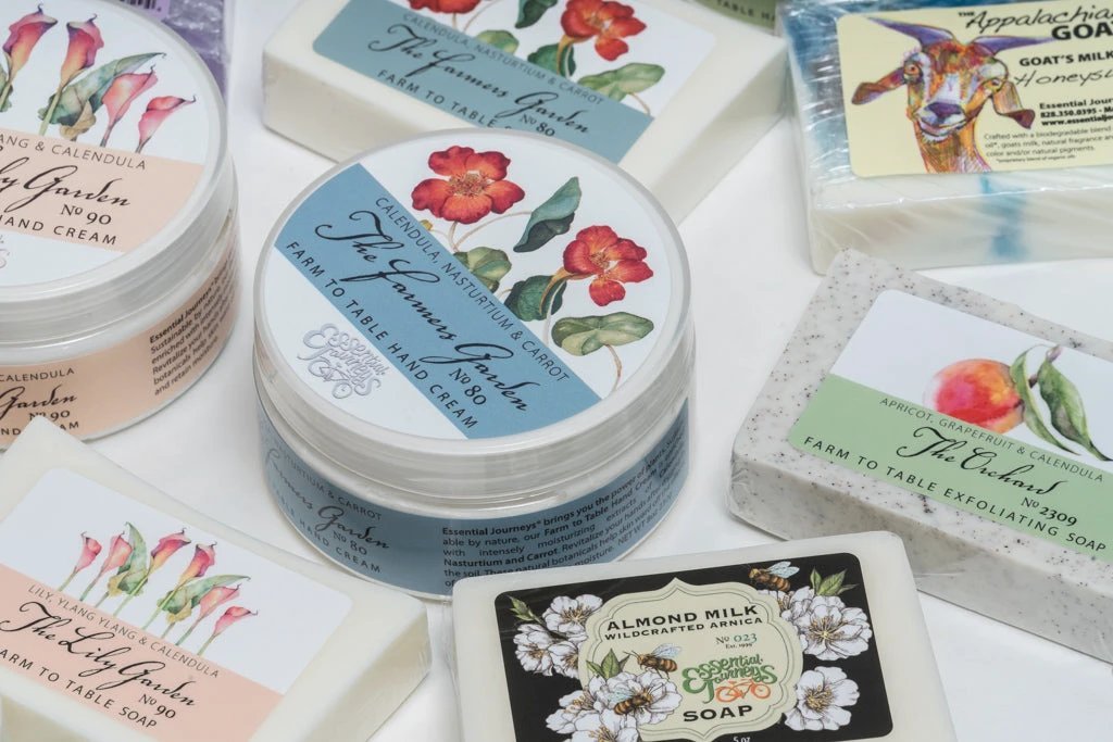 THE FARMERS GARDEN 8 oz. ~ FARM TO TABLE HAND CREAM by Essential Journeys