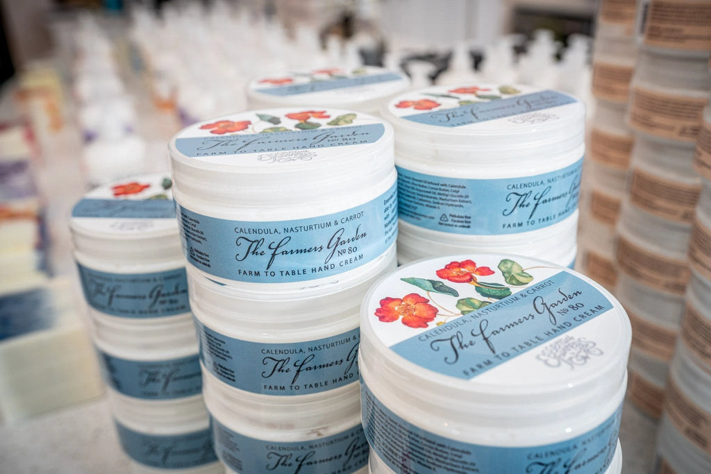 THE FARMERS GARDEN 8 oz. ~ FARM TO TABLE HAND CREAM by Essential Journeys