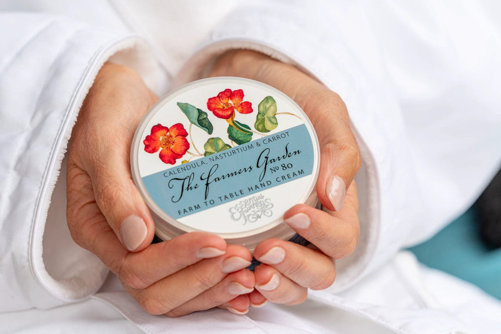 THE FARMERS GARDEN 8 oz. ~ FARM TO TABLE HAND CREAM by Essential Journeys
