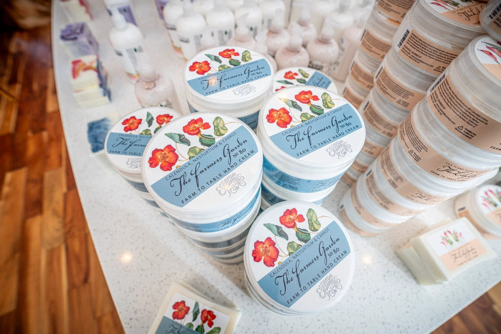 THE FARMERS GARDEN 8 oz. ~ FARM TO TABLE HAND CREAM by Essential Journeys