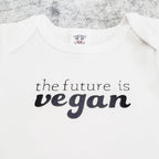 THE FUTURE IS VEGAN Short Sleeve Baby Bodysuit OR Toddler Tee Kids' Clothes La Vie Bien THE FUTURE IS VEGAN Short Sleeve Baby Bodysuit OR Toddler Tee