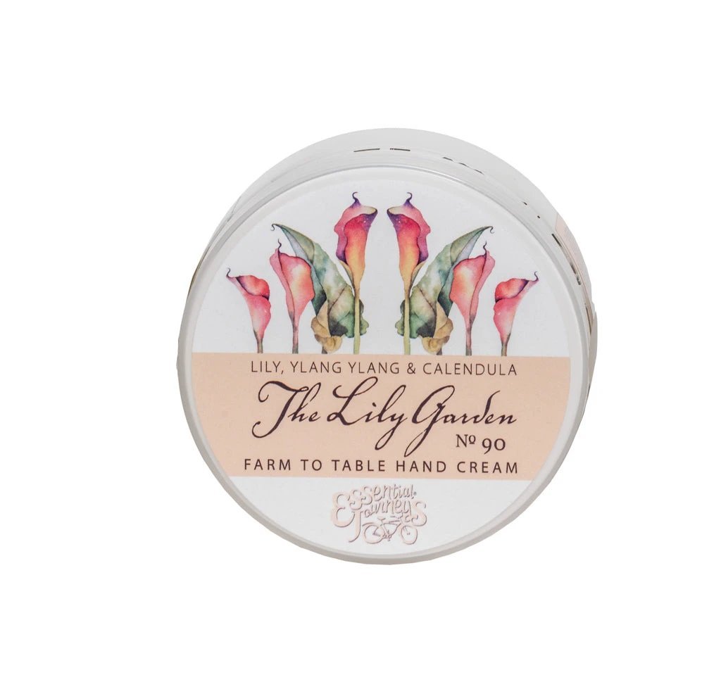 THE LILY GARDEN 8 oz. ~ FARM TO TABLE HAND CREAM by Essential Journeys