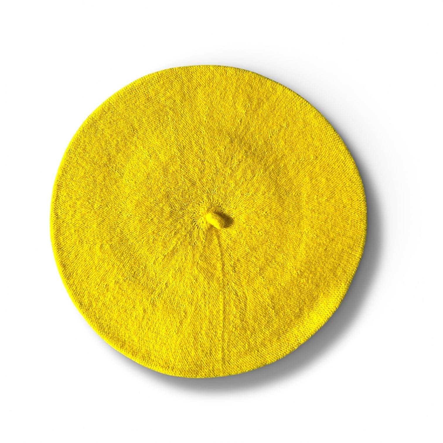 The Looker Classic French Beret - Light Yellow Hat La Vie Bien The Looker Classic French Beret - Light Yellow