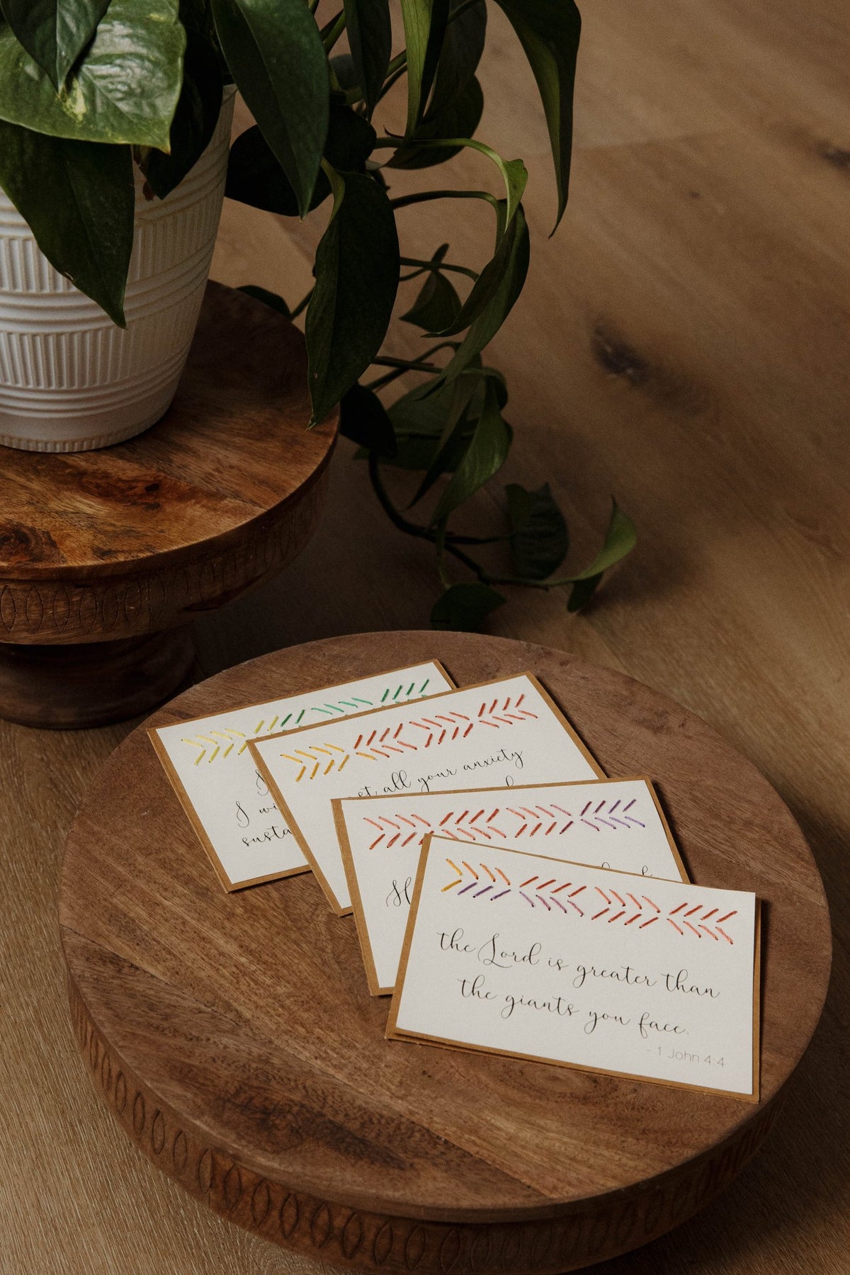 The Lord is Greater Greeting Cards Greeting Cards La Vie Bien The Lord is Greater Greeting Cards