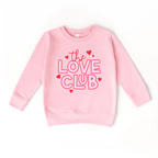 The Love Club toddler and youth Sweater, valentine's day collection by Benny and Ray Apparel