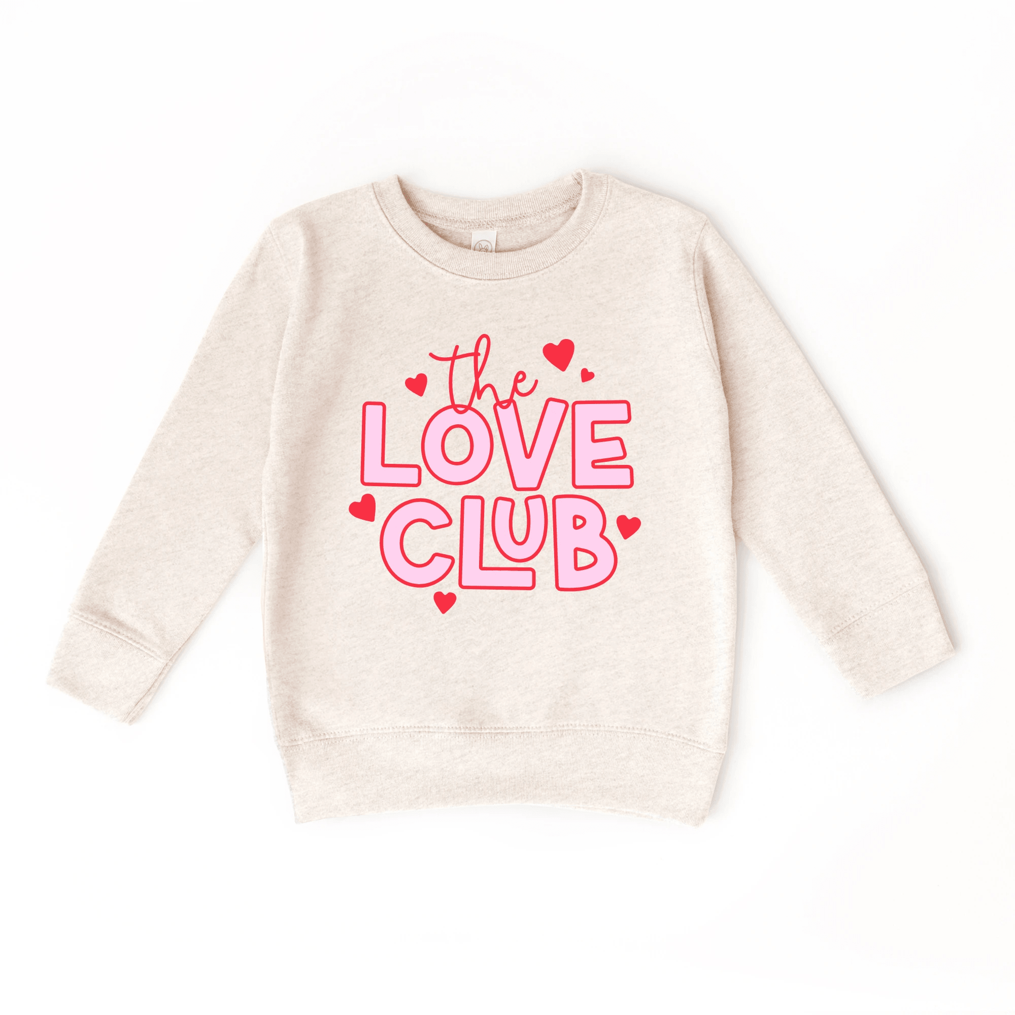 The Love Club toddler and youth Sweater, valentine's day collection by Benny and Ray Apparel