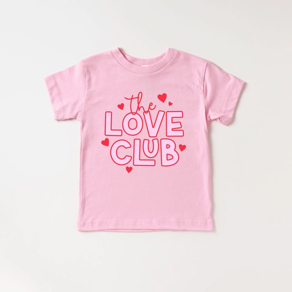 The Love Club toddler or youth tee, Valentine's Day collection by Benny and Ray Apparel
