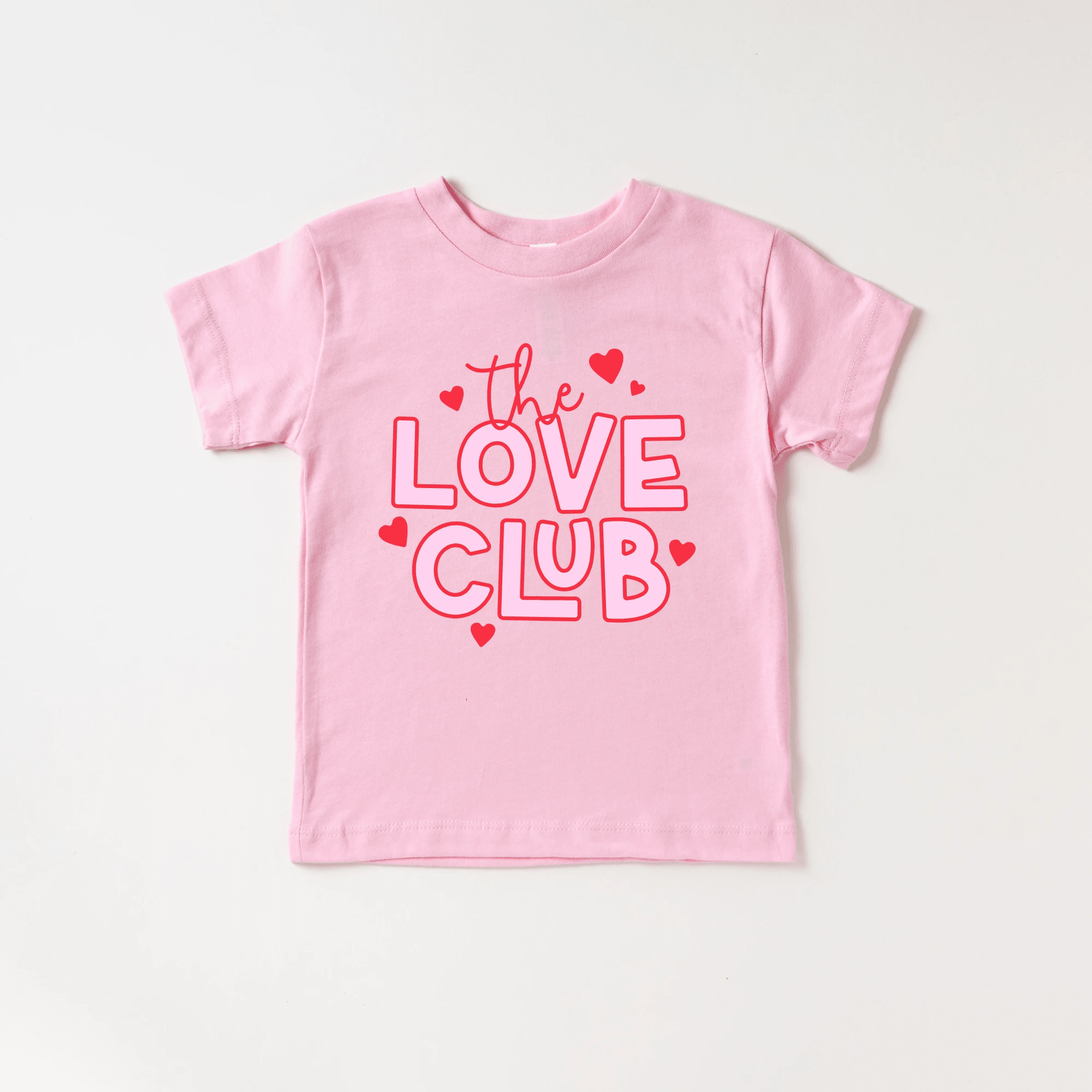 The Love Club toddler or youth tee, Valentine's Day collection by Benny and Ray Apparel