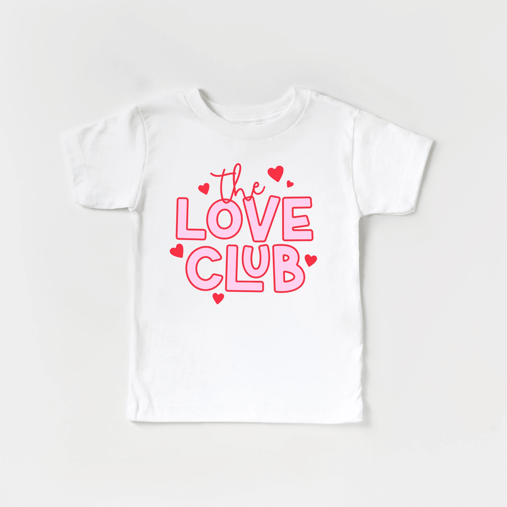 The Love Club toddler or youth tee, Valentine's Day collection by Benny and Ray Apparel