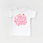 The Love Club toddler or youth tee, Valentine's Day collection by Benny and Ray Apparel