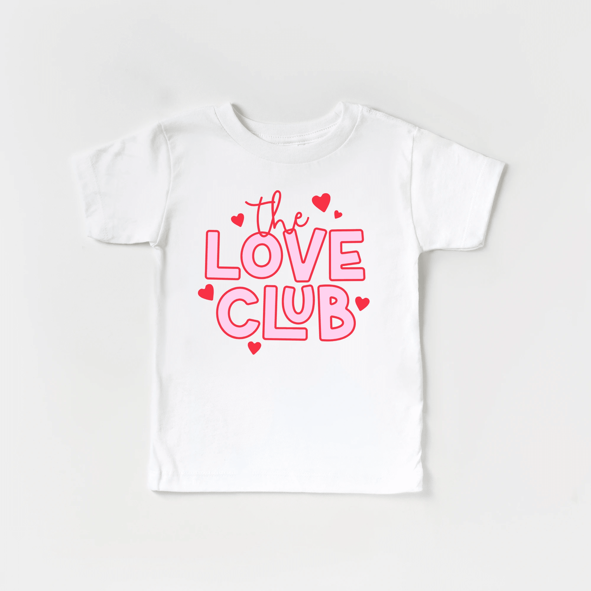 The Love Club toddler or youth tee, Valentine's Day collection by Benny and Ray Apparel