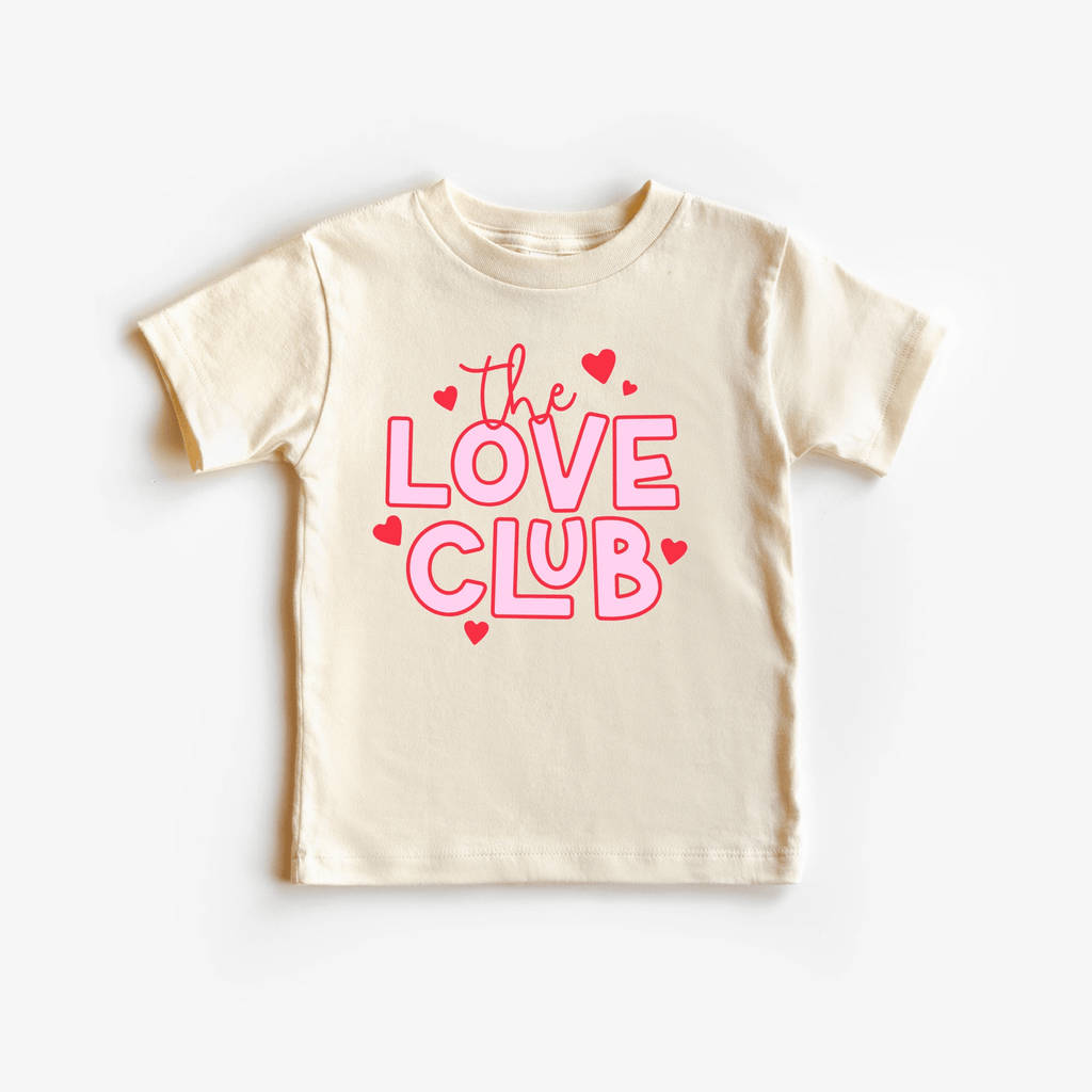The Love Club toddler or youth tee, Valentine's Day collection by Benny and Ray Apparel