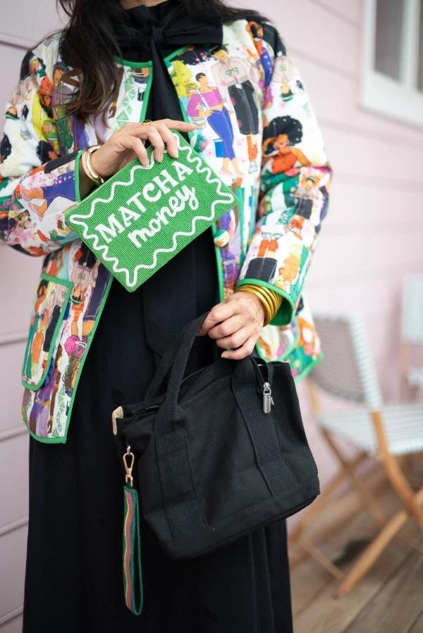 The Matcha Money Mini Clutch by TheTinyTassel