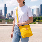 The Mini Amani Canvas Crossbody Bag Unisex Crossbody Bags La Vie Bien The Mini Amani Canvas Crossbody Bag Unisex