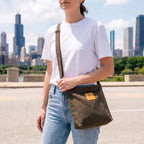 The Mini Amani Canvas Crossbody Bag Unisex Crossbody Bags La Vie Bien The Mini Amani Canvas Crossbody Bag Unisex