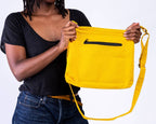 The Mini Amani Canvas Crossbody Bag Unisex Crossbody Bags La Vie Bien The Mini Amani Canvas Crossbody Bag Unisex