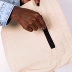 The Mini Amani Canvas Crossbody Bag Unisex Crossbody Bags La Vie Bien The Mini Amani Canvas Crossbody Bag Unisex