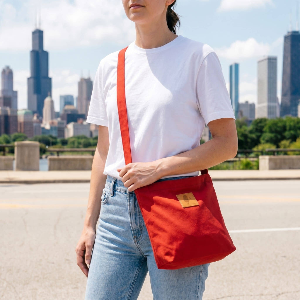 The Mini Amani Canvas Crossbody Bag Unisex Crossbody Bags La Vie Bien The Mini Amani Canvas Crossbody Bag Unisex