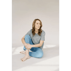 The Mom Crop in Moon Mist by Polished Prints