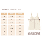 The Mom Tank in Almond by Polished Prints