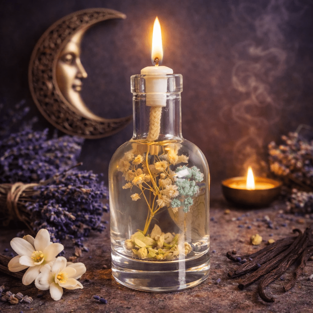 The Moon - Oil Candle by Logos Candles