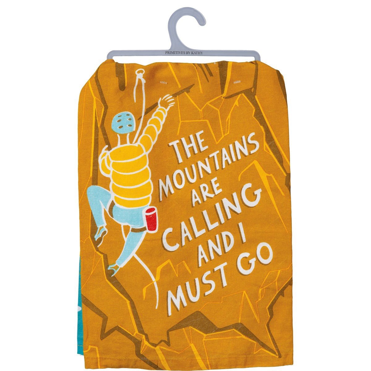 The Mountains Are Calling Cotton Full Color Dish Towel Dish Towel La Vie Bien The Mountains Are Calling Cotton Full Color Dish Towel