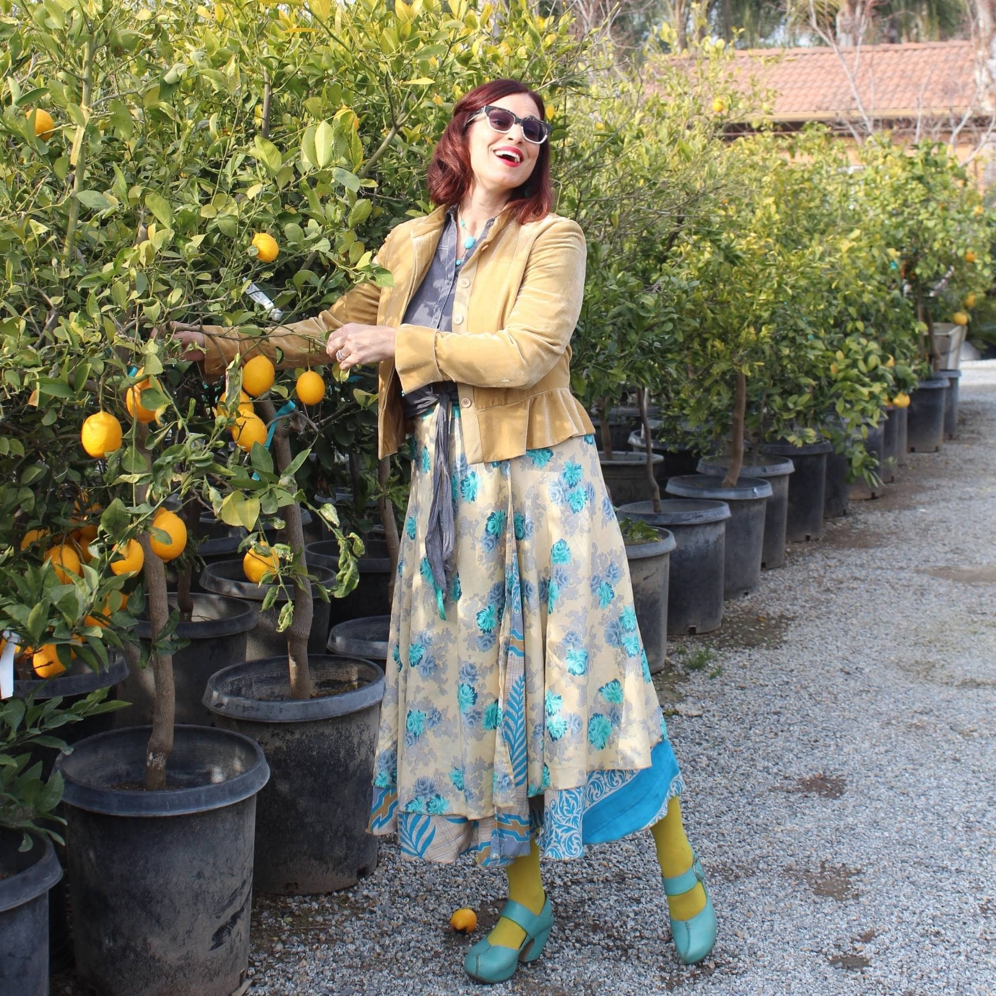 The Original Sari Wrap Skirt Clothing and Accessories La Vie Bien The Original Sari Wrap Skirt
