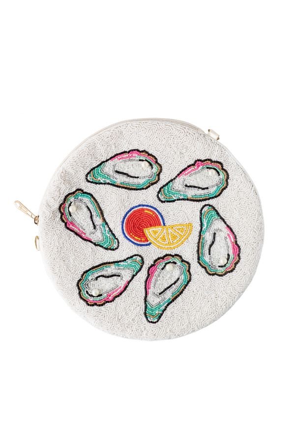 The Oyster Clutch Accessories La Vie Bien The Oyster Clutch