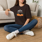 The Personalized Pumpkin Patch T-Shirt, Your family name Pumpkin Patch Fall Tee for autumn family photos, Pregnancy announcements T-Shirt La Vie Bien The Personalized Pumpkin Patch T-Shirt, Your family name Pumpkin Patch Fall Tee for autumn family photos, Pregnancy announcements