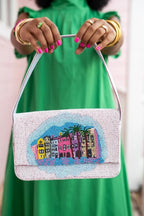 The Rainbow Row Handbag by TheTinyTassel