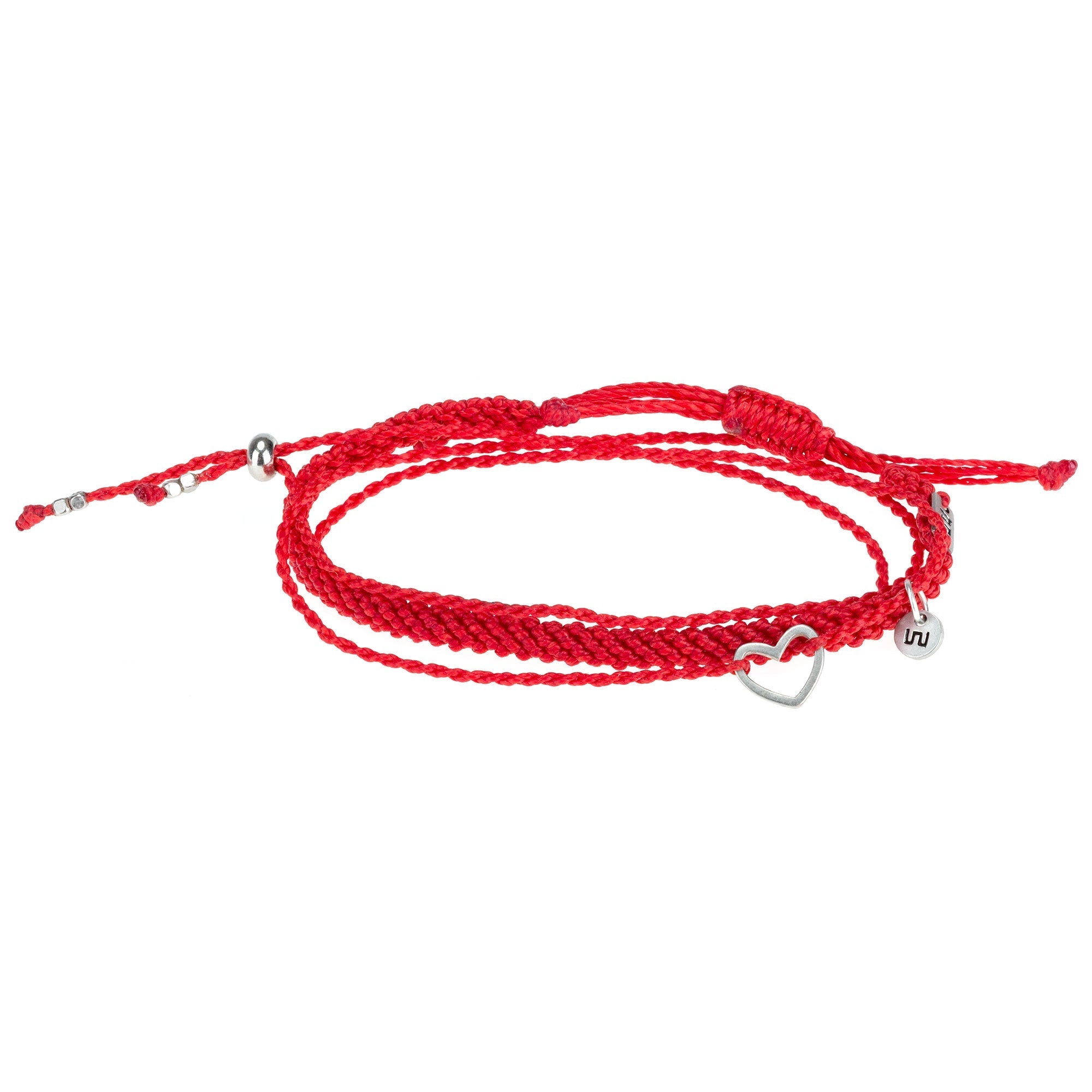 The Red String & Heart Bracelet Bracelets - Fashion La Vie Bien The Red String & Heart Bracelet