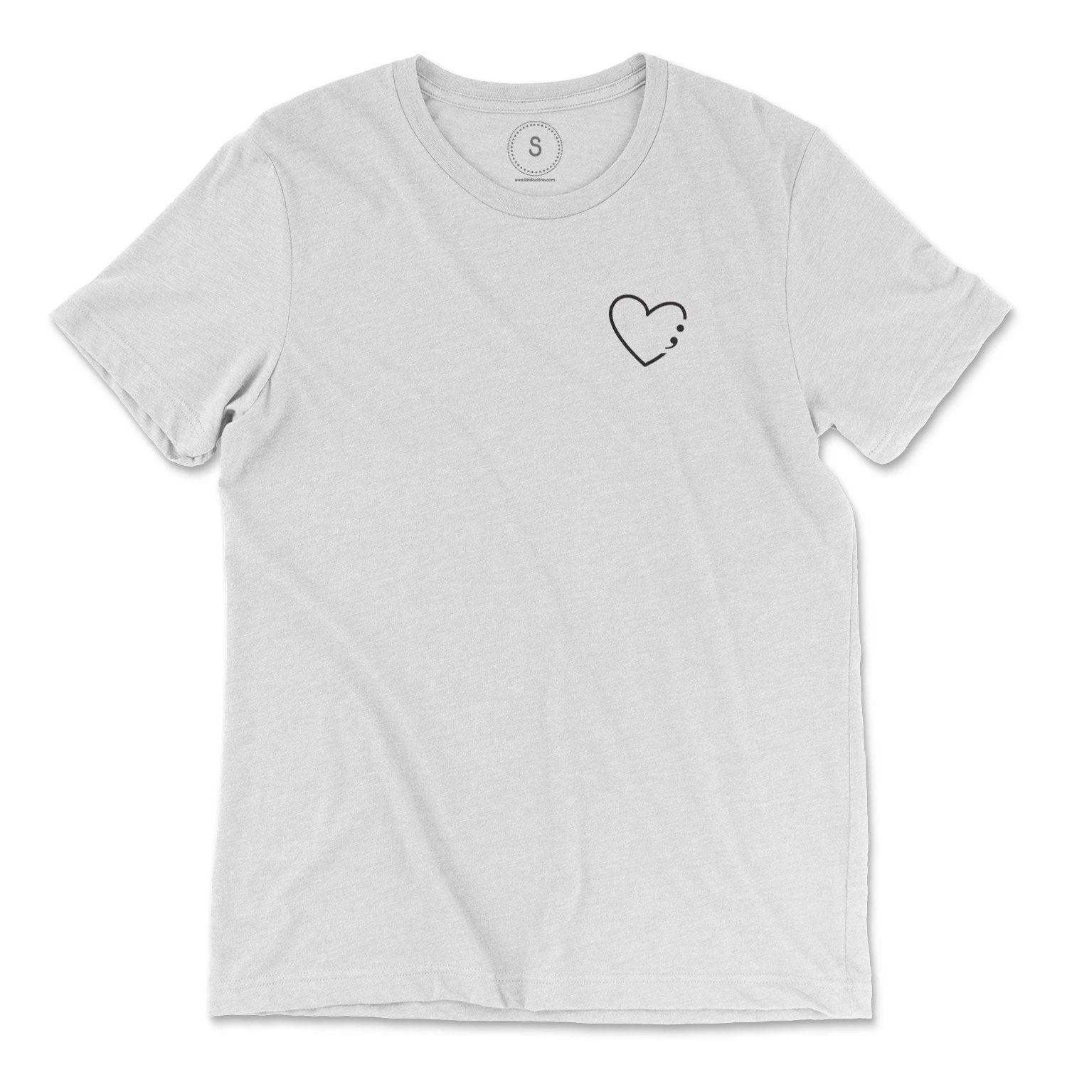 The Semicolon Classic Tee by Kind Cotton