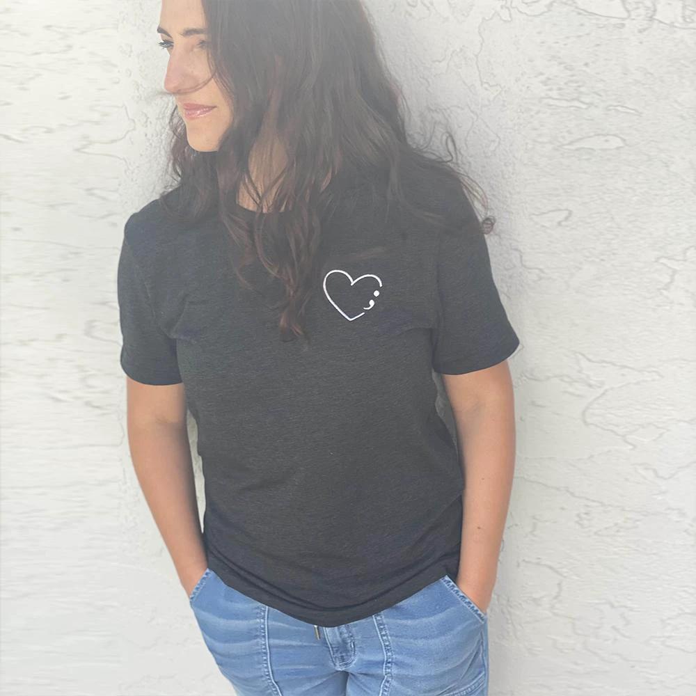 The Semicolon Classic Tee by Kind Cotton
