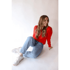 The Sherry Mockneck Sweater