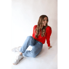 The Sherry Mockneck Sweater