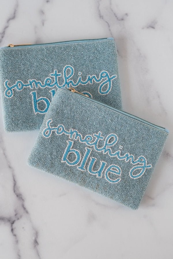 The Something Blue Mini Pouch