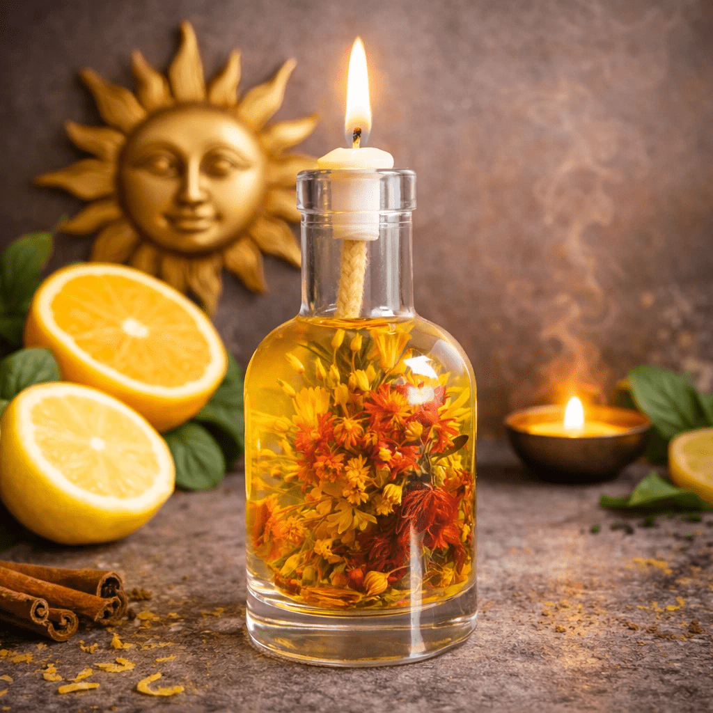The Sun - Oil Candle by Logos Candles