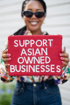 The Support Asian Owned Businesses Clutch by TheTinyTassel