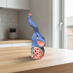 Talavera Elephant Statue | Colorful Hand-Painted Art