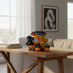 Talavera Cow Planter | Handcrafted Mexican Pottery for Home & Garden